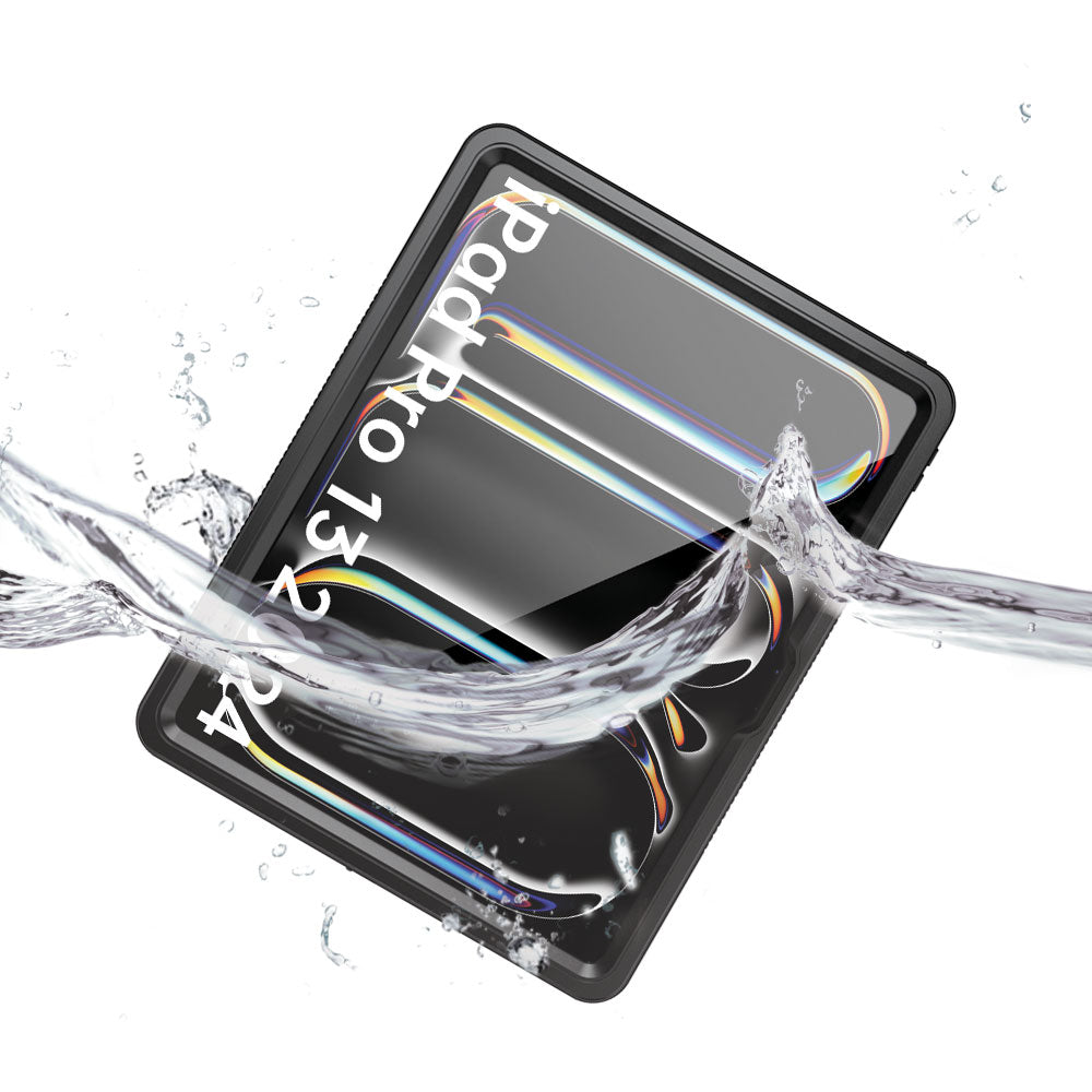 ARMOR-X iPad Pro 12.9 ( 7th Gen. ) 2024 Waterproof Case IP68 shock & water proof Cover. IP68 Waterproof with fully submergible to 5' / 1.5 meter.