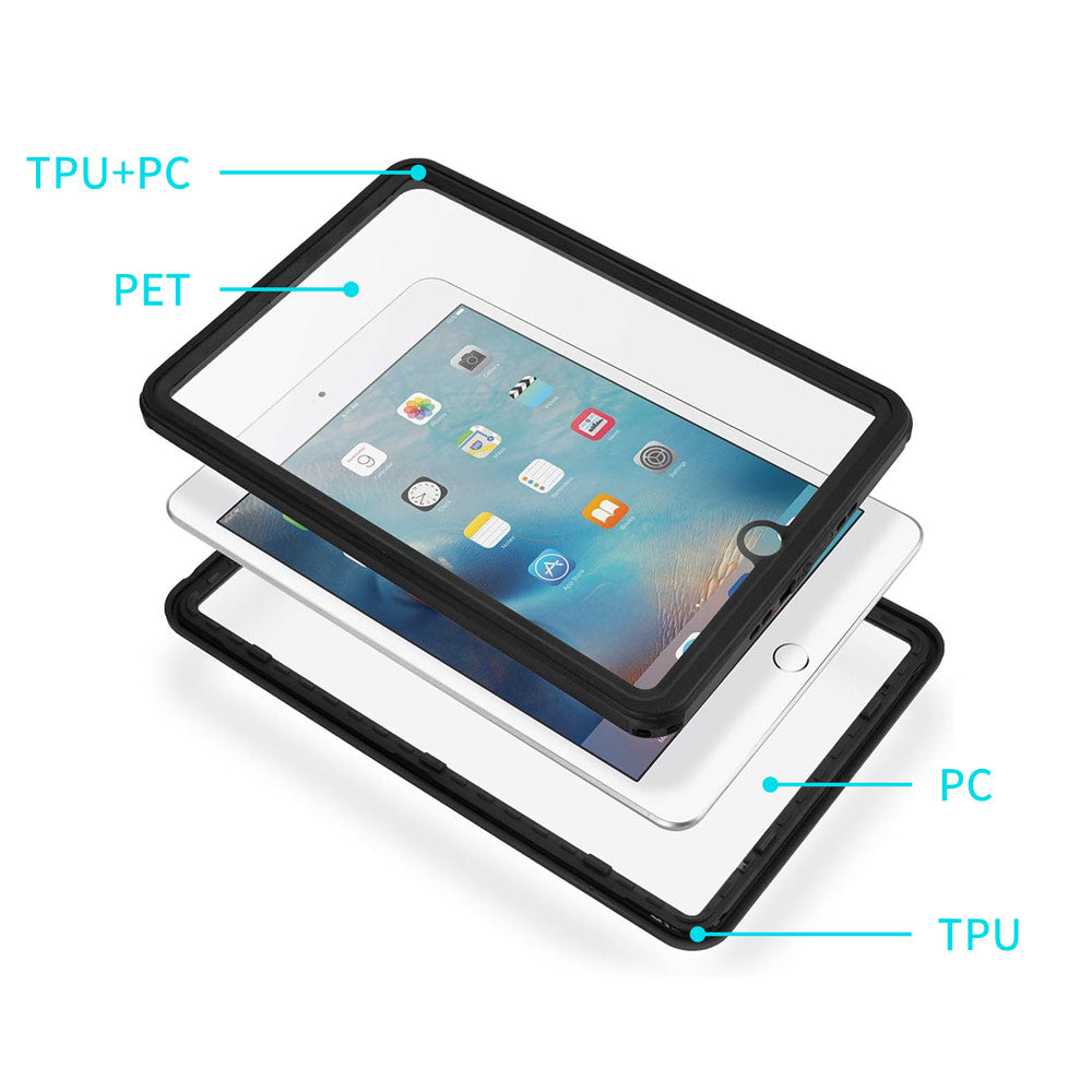MN-A3S-4 | iPad mini 4 | IP68 Waterproof, Shock &amp; Dust Proof Case