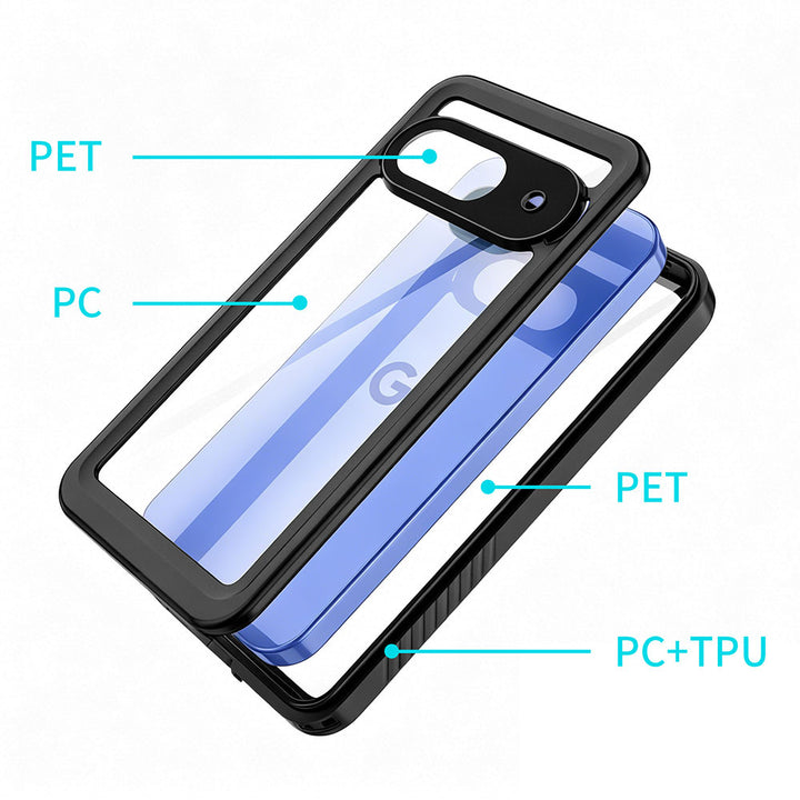 ARMOR-X Google Pixel 10a Waterproof Case IP68 shock &amp; water proof Cover. High quality TPU and PC material ensure fully protected from extreme environment - snow, ice, dirt &amp; dust particles.