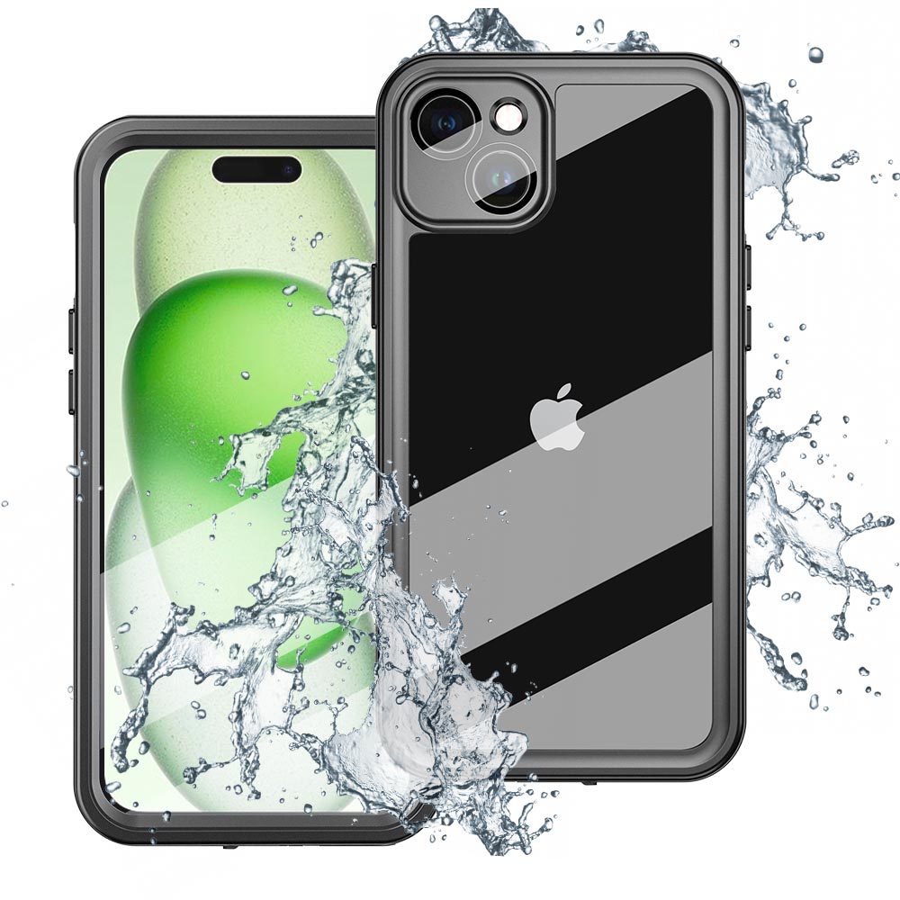 ARMOR-X iPhone 15 Plus Waterproof Case IP68 shock & water proof Cover. Rugged Design with the best waterproof protection.