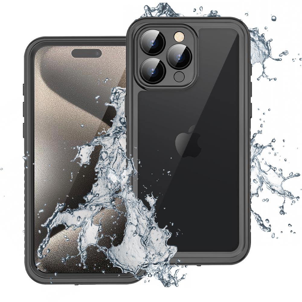  IUGOBI for iPhone 15 Pro Max Case Waterproof, Built-in Screen  Protector Full Sealed Cover, Shockproof IP68 Waterproof Clear Case for iPhone  15 Pro Max 6.7 inch : Cell Phones & Accessories