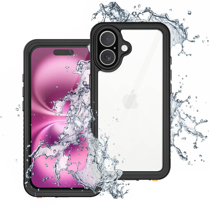 ARMOR-X iPhone 16 Waterproof Case IP68 shock & water proof Cover. Rugged Design with the best waterproof protection.