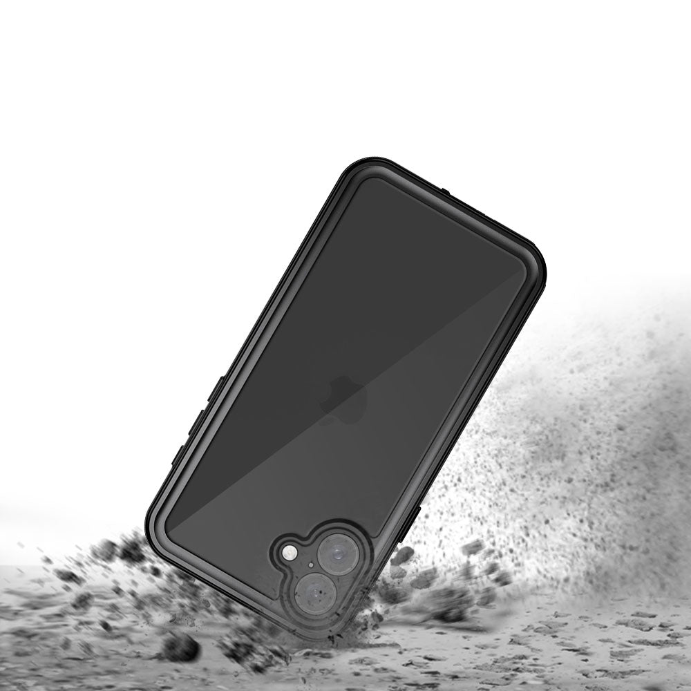 ARMOR-X iPhone 16 IP68 shock & water proof Cover. Shockproof drop proof case Military-Grade Rugged protection protective covers.