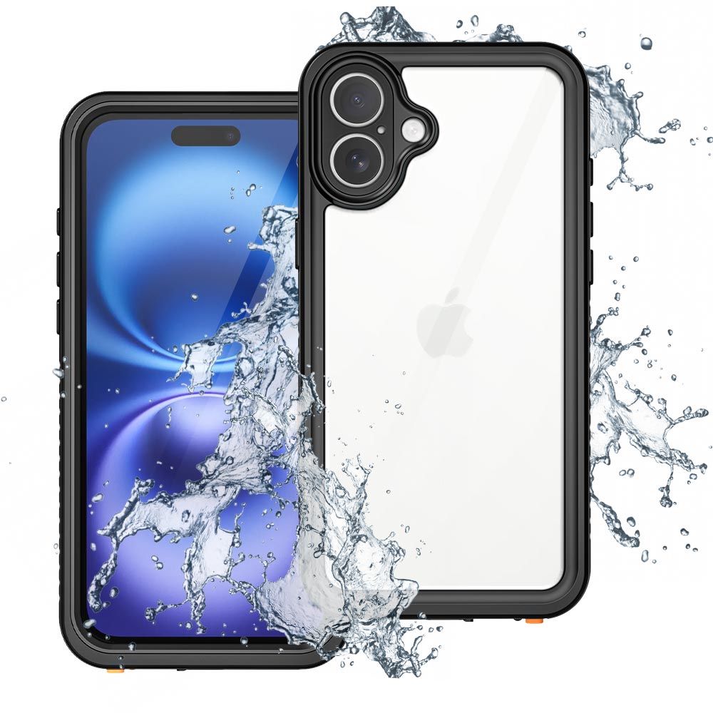 ARMOR-X iPhone 16 Plus Waterproof Case IP68 shock & water proof Cover. Rugged Design with the best waterproof protection.