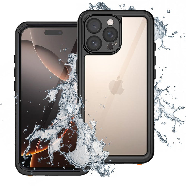 ARMOR-X iPhone 16 Pro Max Waterproof Case IP68 shock & water proof Cover. Rugged Design with the best waterproof protection.