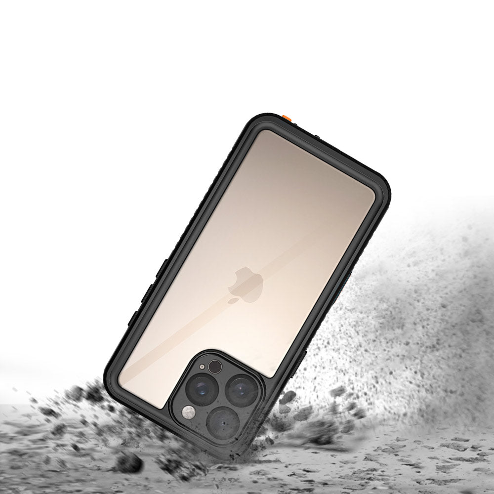 ARMOR-X iPhone 16 Pro Max IP68 shock & water proof Cover. Shockproof drop proof case Military-Grade Rugged protection protective covers.