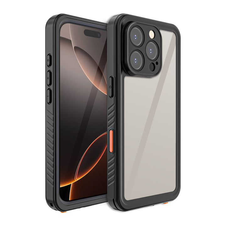 ARMOR-X iPhone 16 Pro Max Waterproof Case IP68 shock & water proof Cover. Built-in screen cover for total touchscreen protection.