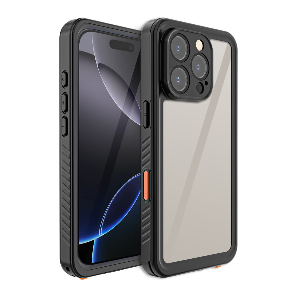 ARMOR-X iPhone 16 Pro Waterproof Case IP68 shock & water proof Cover. Built-in screen cover for total touchscreen protection.