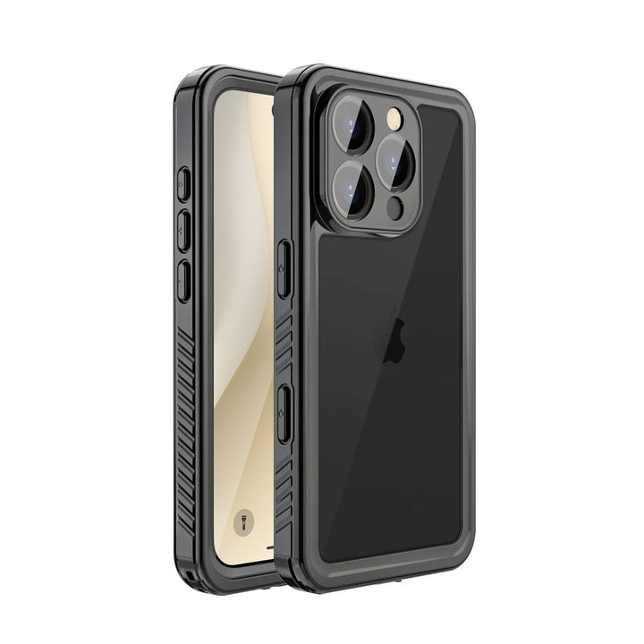 ARMOR-X iPhone 16 Pro Waterproof Case IP68 shock & water proof Cover. Built-in screen cover for total touchscreen protection.