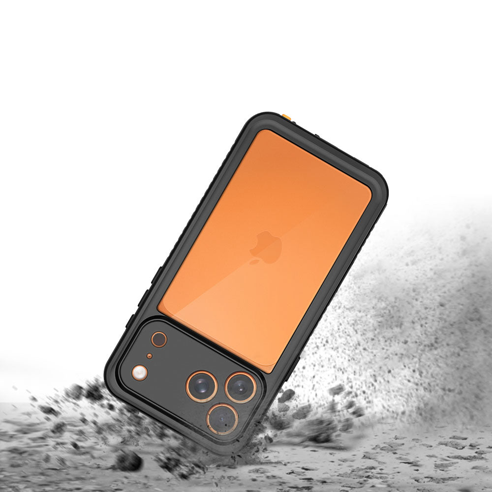 ARMOR-X iPhone 17 Pro Max IP68 shock & water proof Cover. Shockproof drop proof case Military-Grade Rugged protection protective covers.