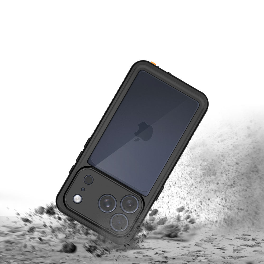 ARMOR-X iPhone 17 Pro IP68 shock & water proof Cover. Shockproof drop proof case Military-Grade Rugged protection protective covers.