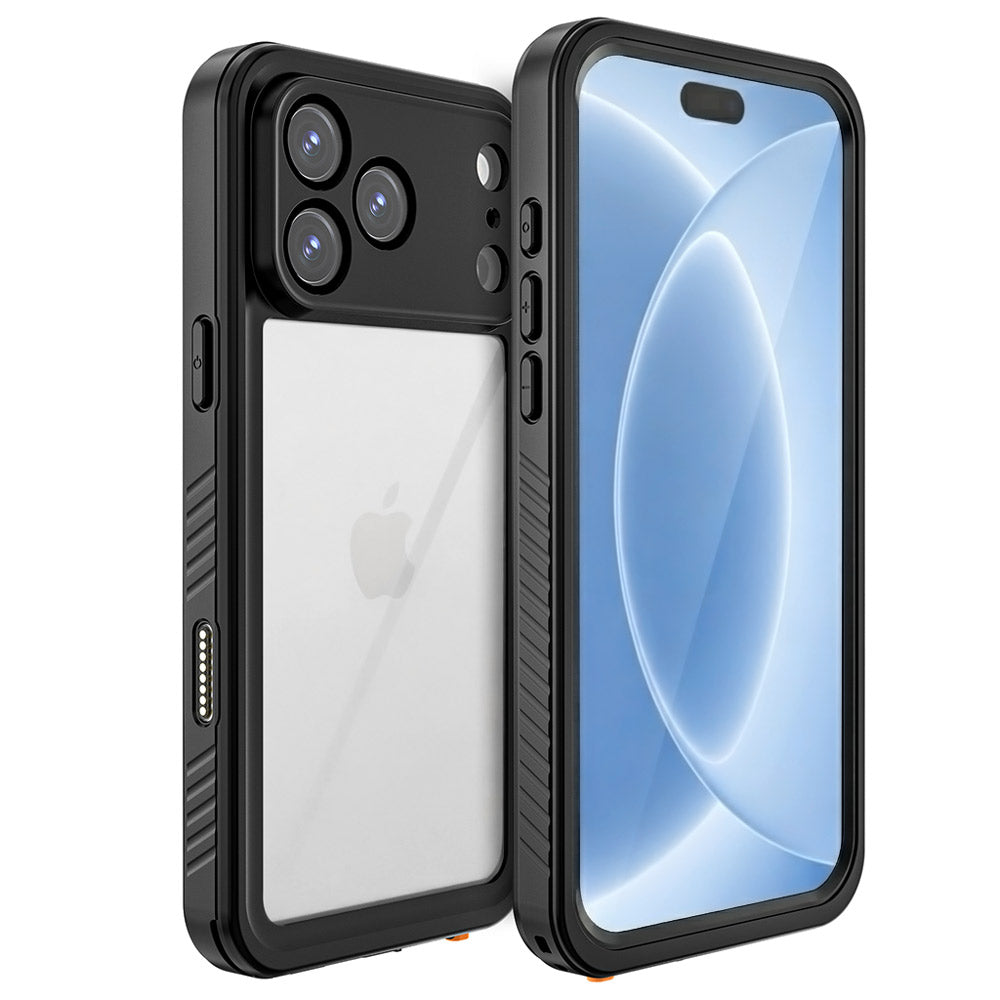 ARMOR-X iPhone 18 Pro Max Waterproof Case IP68 shock &amp; water proof Cover. Built-in screen cover for total touchscreen protection.