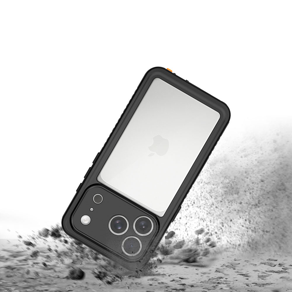 ARMOR-X iPhone 18 Pro IP68 shock &amp; water proof Cover. Shockproof drop proof case Military-Grade Rugged protection protective covers.