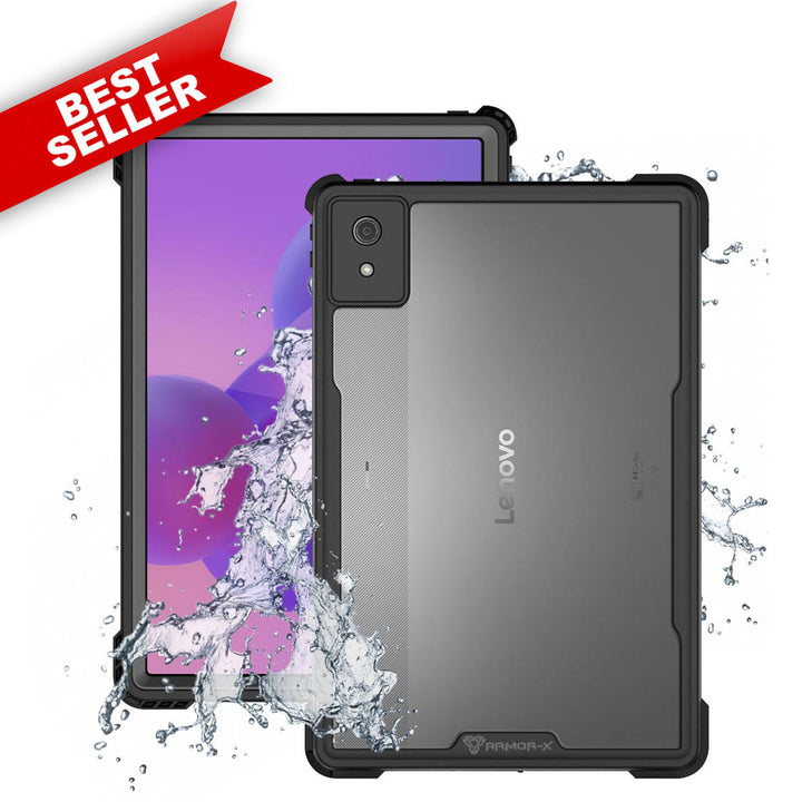 ARMOR-X Lenovo Idea Tab Pro TB373 Waterproof Case IP68 shock & water proof Cover. Rugged Design with waterproof protection.
