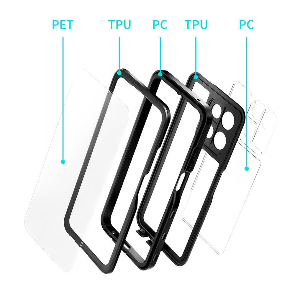 ARMOR-X Motorola Moto G (2026) / G Play (2026) Waterproof Case IP68 shock & water proof Cover. High quality TPU and PC material ensure fully protected from extreme environment - snow, ice, dirt & dust particles.