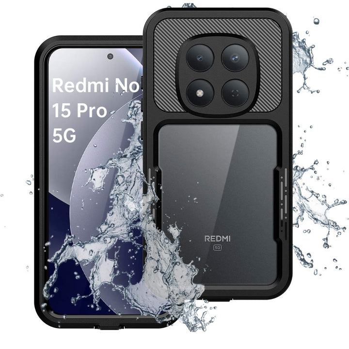ARMOR-X Xiaomi Redmi Note 15 Pro 5G Waterproof Case IP68 shock &amp; water proof Cover. Rugged Design with the best waterproof protection.