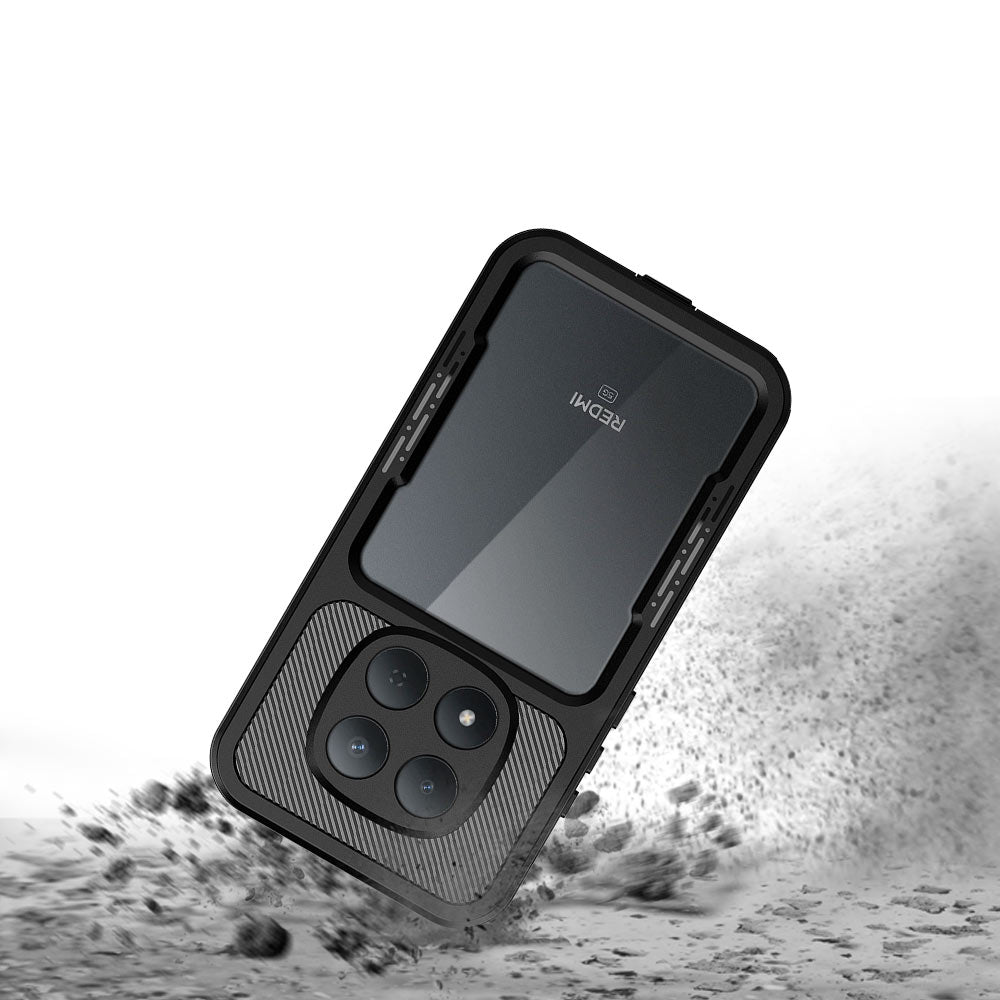 ARMOR-X Xiaomi Redmi Note 15 Pro 5G IP68 shock &amp; water proof Cover. Shockproof drop proof case Military-Grade Rugged protection protective covers.