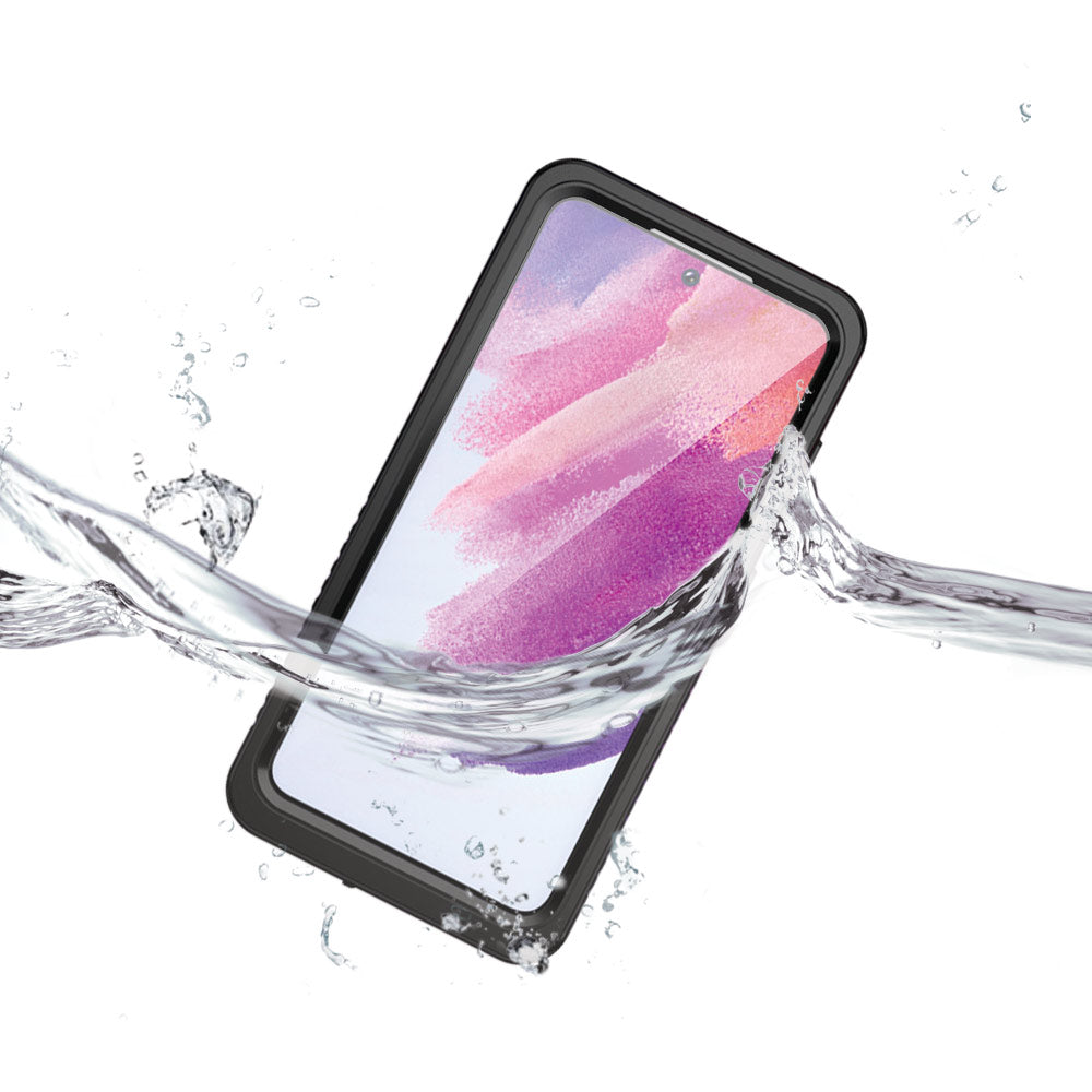 ARMOR-X Samsung Galaxy S21 FE Waterproof Case IP68 shock & water proof Cover. IP68 Waterproof with fully submergible to 6.6' / 2 meter for 1 hour.