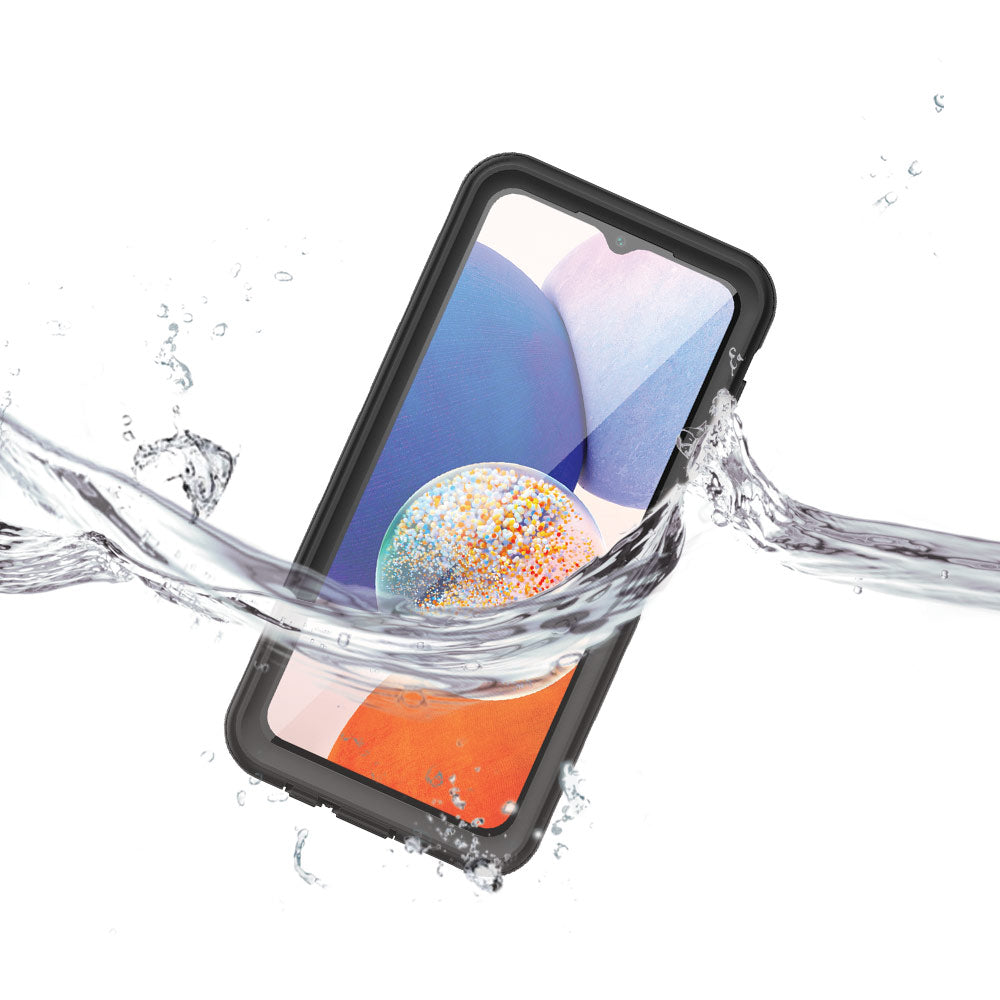 ARMOR-X Samsung Galaxy A14 5G SM-A146 Waterproof Case IP68 shock & water proof Cover. IP68 Waterproof with fully submergible to 6.6' / 2 meter for 1 hour.