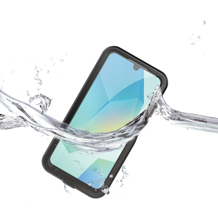 ARMOR-X Samsung Galaxy A16 5G SM-A166 Waterproof Case IP68 shock & water proof Cover. IP68 Waterproof with fully submergible to 6.6' / 2 meter for 1 hour.