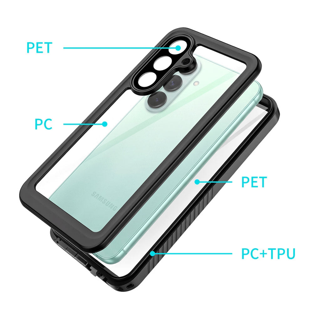 ARMOR-X Samsung Galaxy S26 FE SM-S741 Waterproof Case IP68 shock & water proof Cover. High quality TPU and PC material ensure fully protected from extreme environment - snow, ice, dirt & dust particles.