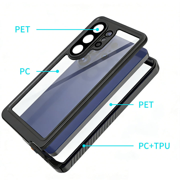 ARMOR-X Samsung Galaxy S26 Ultra SM-S948 Waterproof Case IP68 shock & water proof Cover. High quality TPU and PC material ensure fully protected from extreme environment - snow, ice, dirt & dust particles.