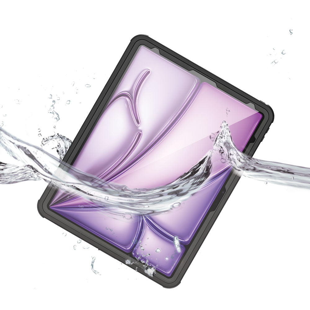 ARMOR-X iPad Air 13 ( M2 ) Waterproof Case IP68 shock & water proof Cover. IP68 Waterproof with fully submergible to 5' / 1.5 meter.