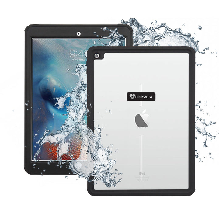 ARMOR-X iPad Pro 10.5 2017 Waterproof Case IP68 shock & water proof Cover. Rugged Design with waterproof protection.