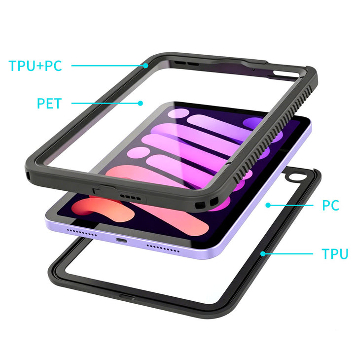 MN-iPad-M6 | iPad mini (A17 Pro) | IP68 Waterproof, Shock &amp; Dust Proof Case