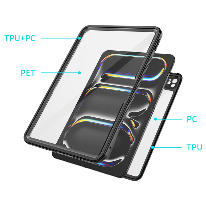 MN-iPad-PR11 | iPad Pro 11 (M4) / (M5) | IP68 Waterproof, Shock &amp; Dust Proof Case