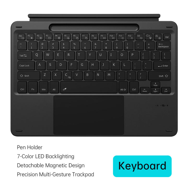 KSN-MS-SFPR12 | Microsoft Surface Pro 12-inch Copilot+ PC | Protective Rugged Case with Pen Holder Compatible with keyboard