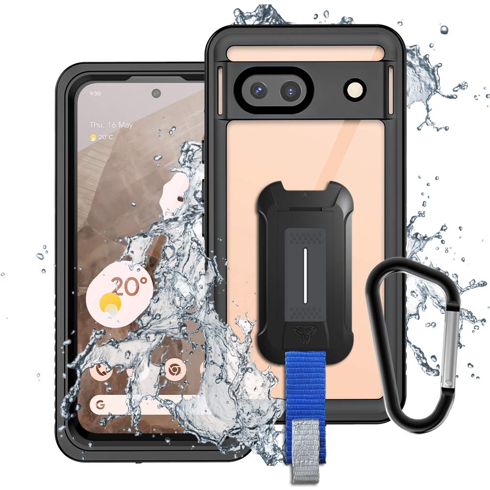ARMOR-X Google Pixel 8a IP68 shock & water proof cover. Military-Grade Mountable Rugged Design with best waterproof protection.