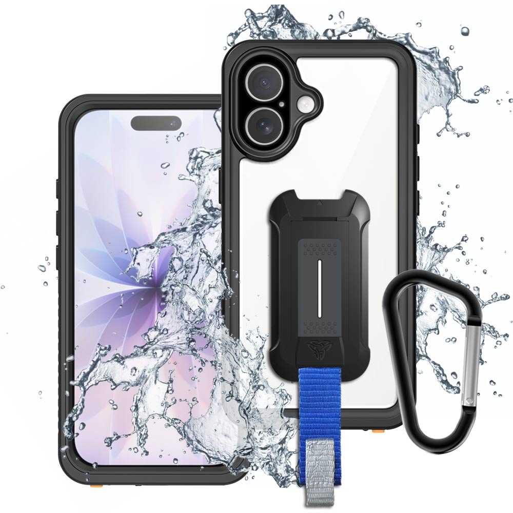 ARMOR-X iPhone 17 Waterproof Case IP68 shock & water proof Cover. Mountable Rugged Design with drop proof protection.