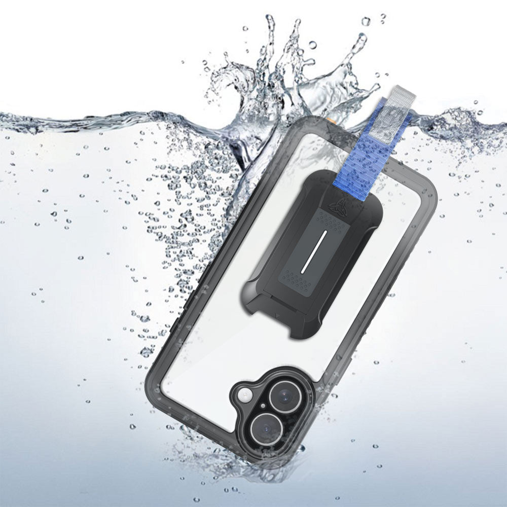 ARMOR-X iPhone 17 Waterproof Case IP68 shock & water proof Cover. IP68 Waterproof with fully submergible to 6.6' / 2 meter.