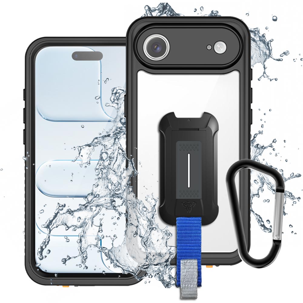ARMOR-X iPhone Air / 17 Air Waterproof Case IP68 shock & water proof Cover. Mountable Rugged Design with drop proof protection.