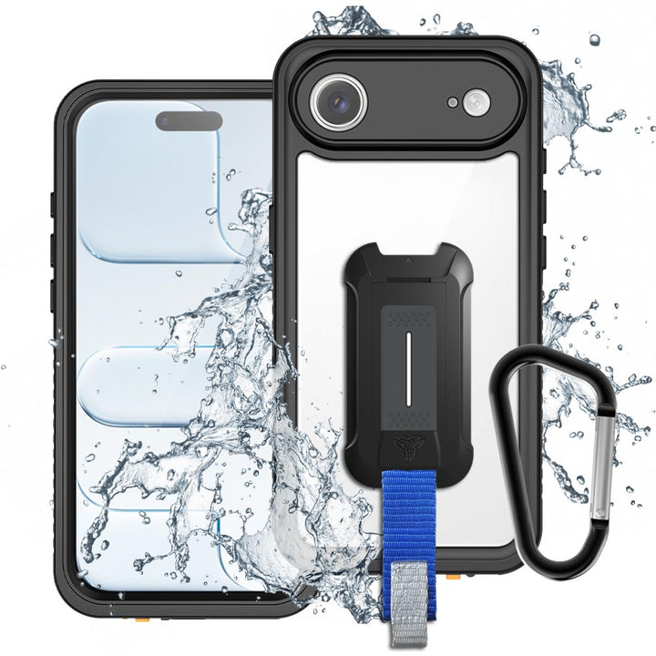 ARMOR-X iPhone Air / 17 Air Waterproof Case IP68 shock & water proof Cover. Mountable Rugged Design with drop proof protection.
