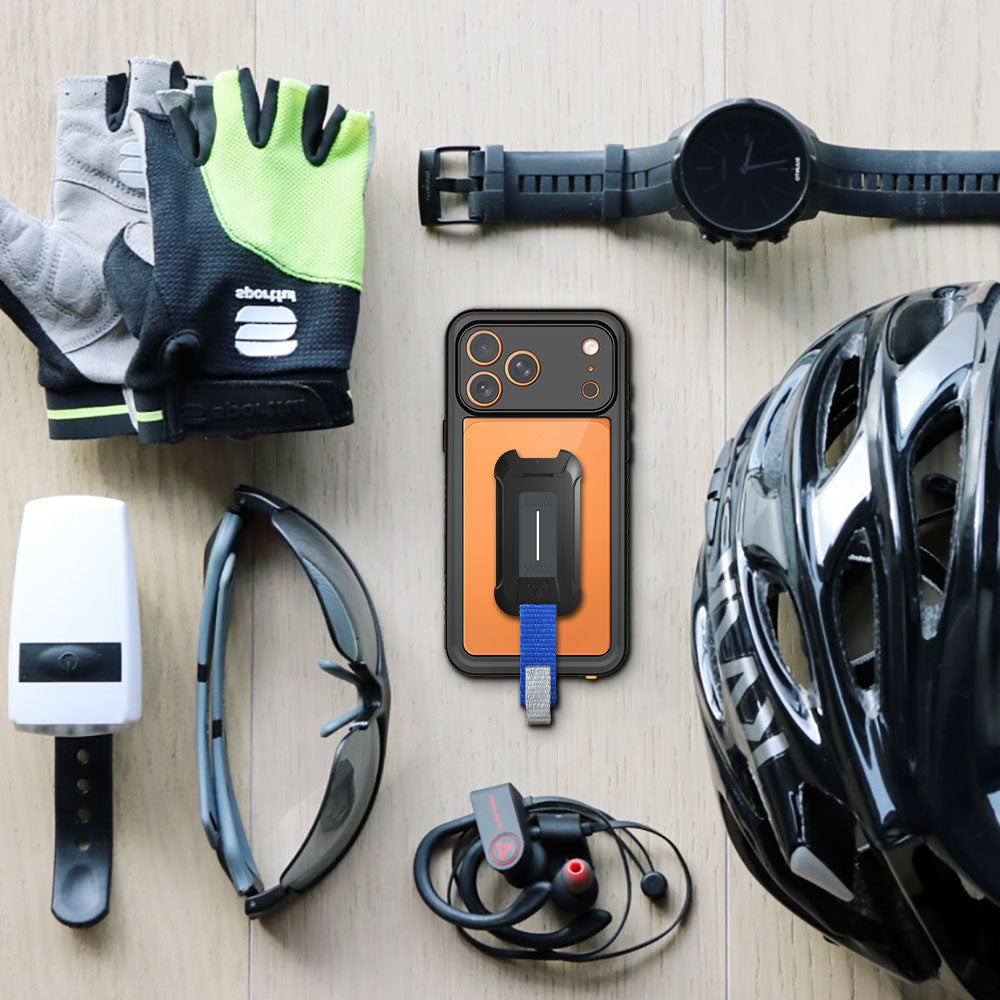 ARMOR-X iPhone 17 Pro Max shockproof cases. Military-Grade Mountable Rugged Design with best water proof protection.