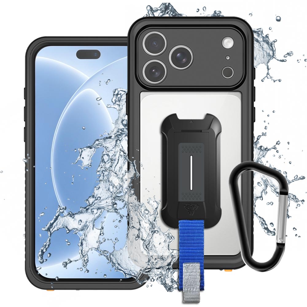 ARMOR-X iPhone 18 Pro Max Waterproof Case IP68 shock &amp; water proof Cover. Mountable Rugged Design with drop proof protection.