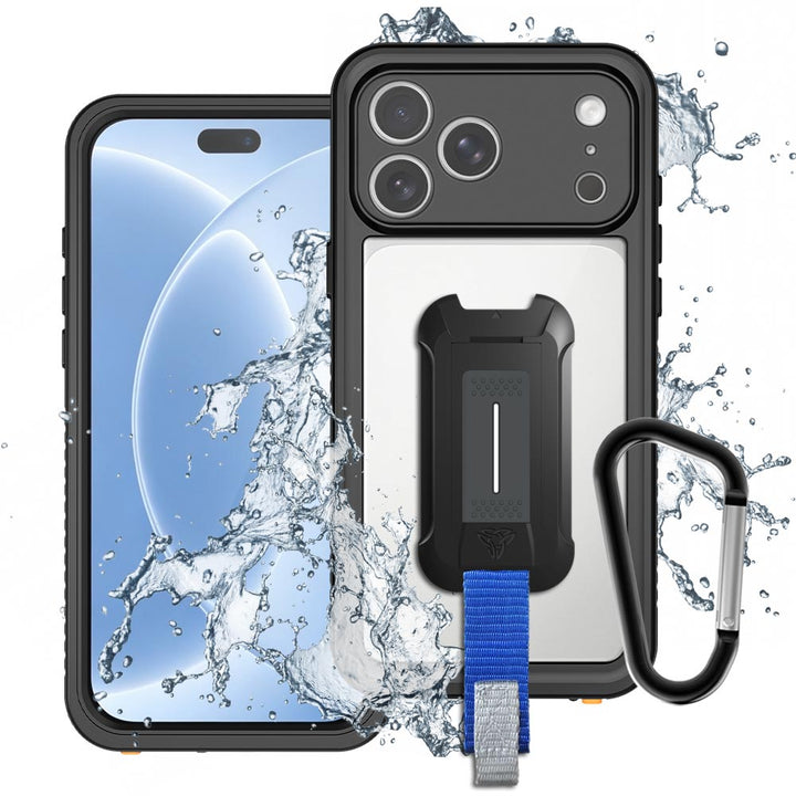 ARMOR-X iPhone 18 Pro Max Waterproof Case IP68 shock &amp; water proof Cover. Mountable Rugged Design with drop proof protection.