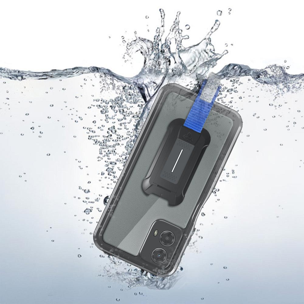 ARMOR-X Motorola Moto G 5G 2024 Waterproof Case. IP68 Waterproof with fully submergible to 6.6' / 2 meter for 1 hour.