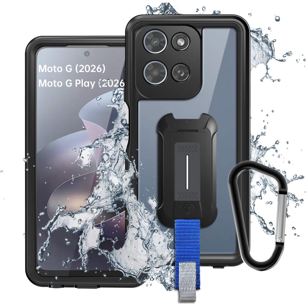 ARMOR-X Motorola Moto G (2026) / G Play (2026) IP68 shock &amp; water proof cover. Military-Grade Mountable Rugged Design with best waterproof protection.