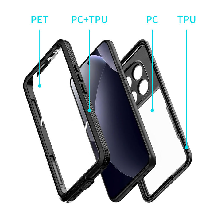 ARMOR-X Xiaomi Redmi Note 15 Pro 5G shockproof cases. Military-Grade Mountable Rugged Design with best drop proof protection.