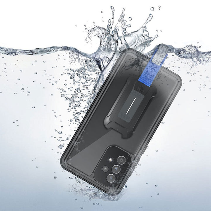 MX-SS21-A525G | Samsung Galaxy A52 5G SM-A526 / A52s 5G SM-A528 Waterproof Case | IP68 shock & water proof Cover w/ X-Mount & Carabiner