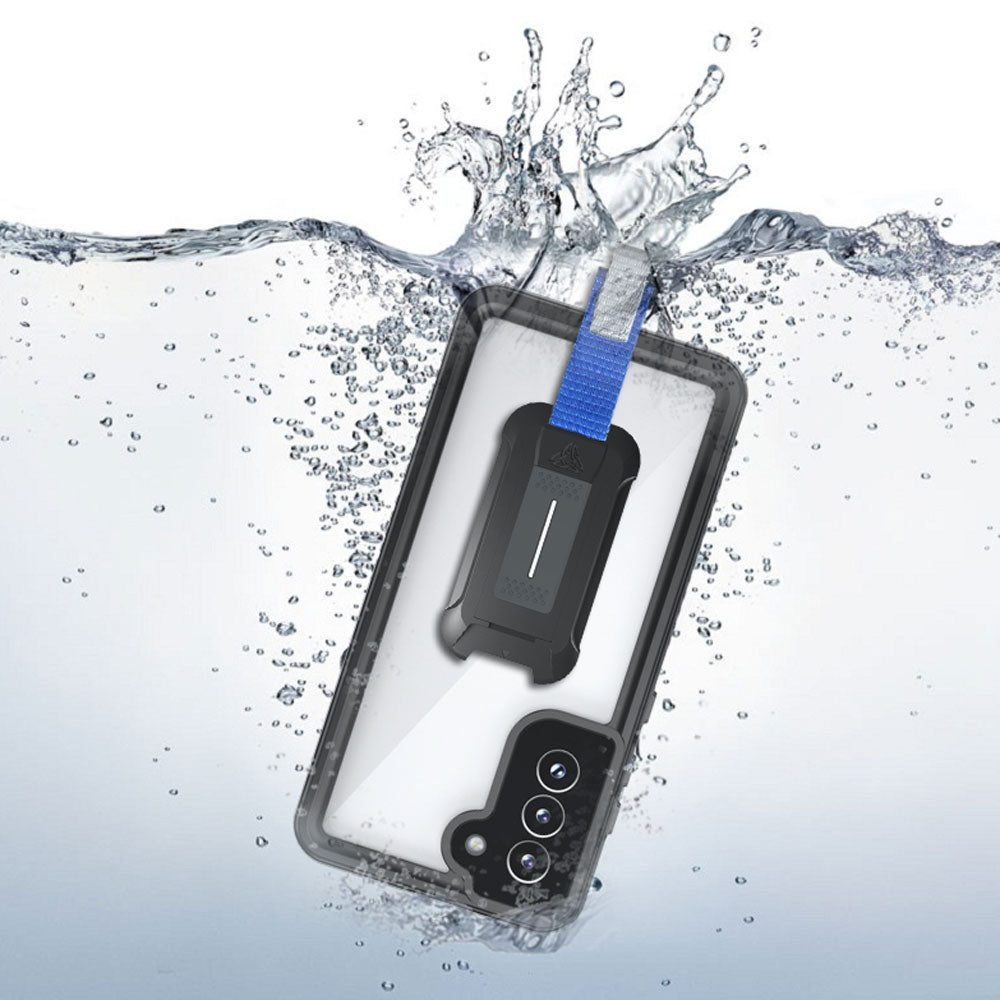 ARMOR-X Samsung Galaxy S21 FE Waterproof Case. IP68 Waterproof with fully submergible to 6.6' / 2 meter for 1 hour.