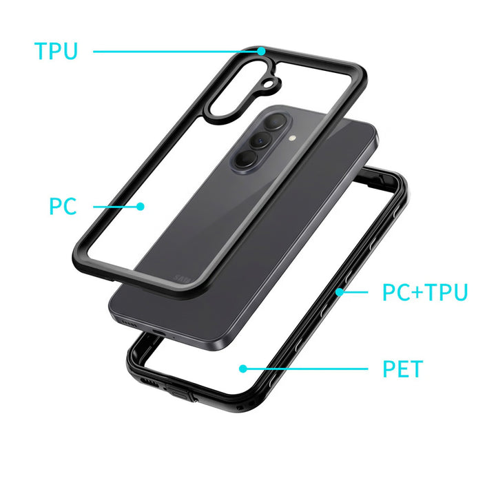 ARMOR-X Samsung Galaxy A37 5G SM-A376 shockproof cases. Military-Grade Mountable Rugged Design with best drop proof protection.