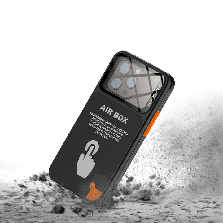 ARMOR-X Universal Waterproof Case only compatible with iPhone 6.1". Durable Shockproof exceed Military Standard 810G-516, withstands drops from 6.6'/2 m.