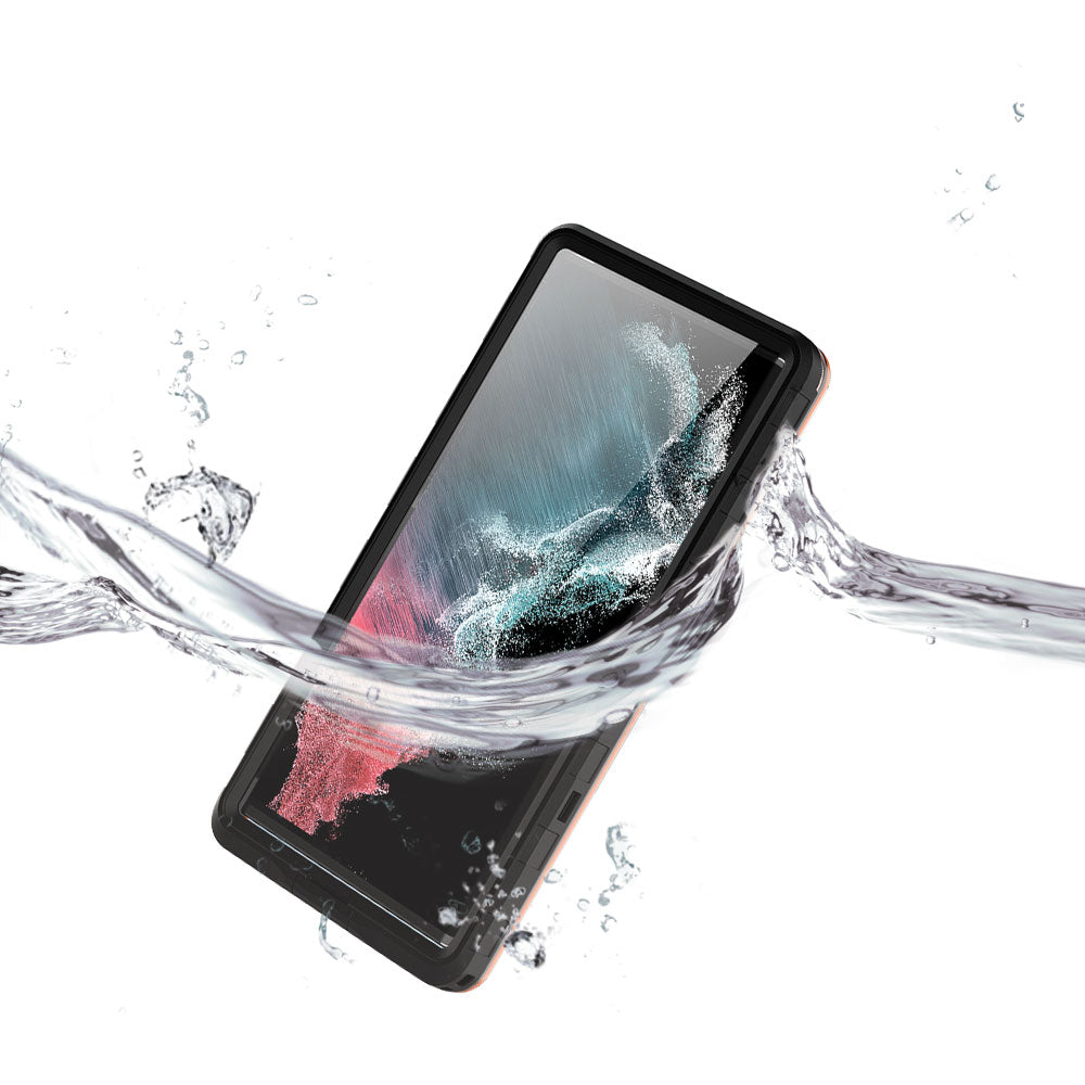 ARMOR-X Universal Waterproof Case for smartphones. IP68 Waterproof with fully submergible to 6.6' / 2 meters for 30 min.