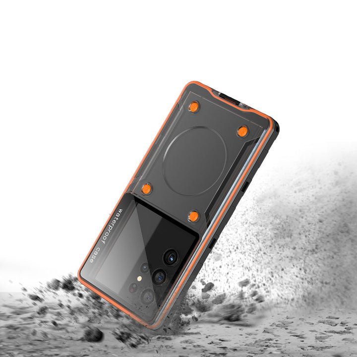 ARMOR-X Universal Waterproof Case for smartphones. Durable Shockproof exceed Military Standard 810G-516, withstands drops from 6.6'/2 m.