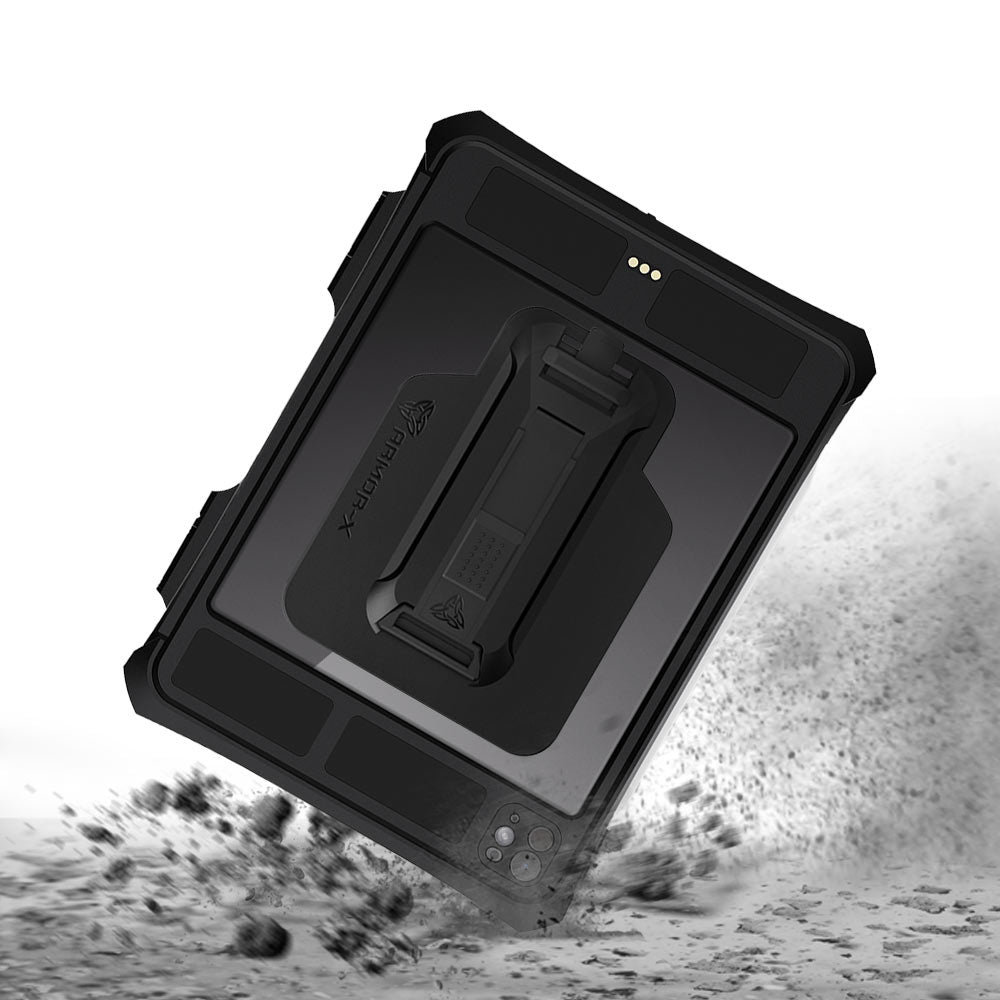 ARMOR-X Apple iPad Pro 11 ( M4 ) IP68 shock & water proof Cover. Shockproof drop proof case Military-Grade Rugged protection protective covers.