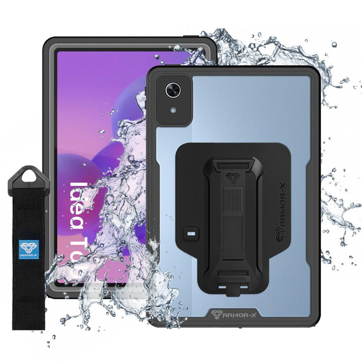 MXS-LN-TB336 | Lenovo Idea Tab ( 11" TB336 ) | IP68 Waterproof, Shock & Dust Proof Case With Handstrap & Kickstand & X-Mount
